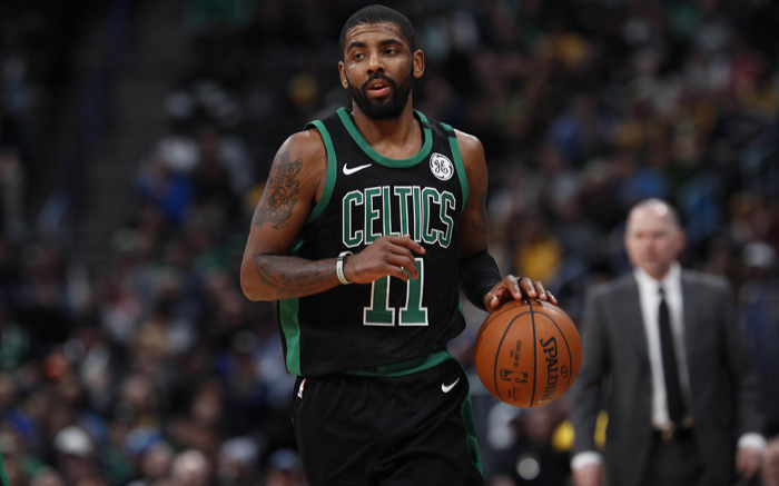 Boston Celtics guard Kyrie Irving (11)
